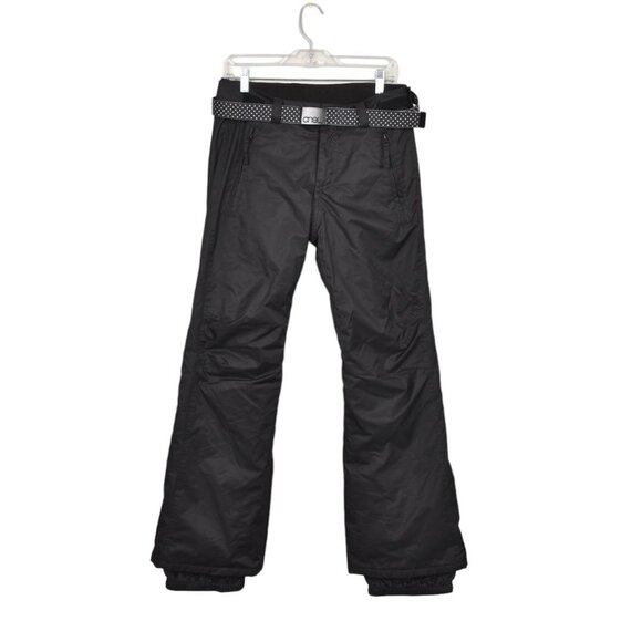 O'Neill Insulated Snow Pants Black Escape Sking Snowboard Belt Small - Picture 2 of 8